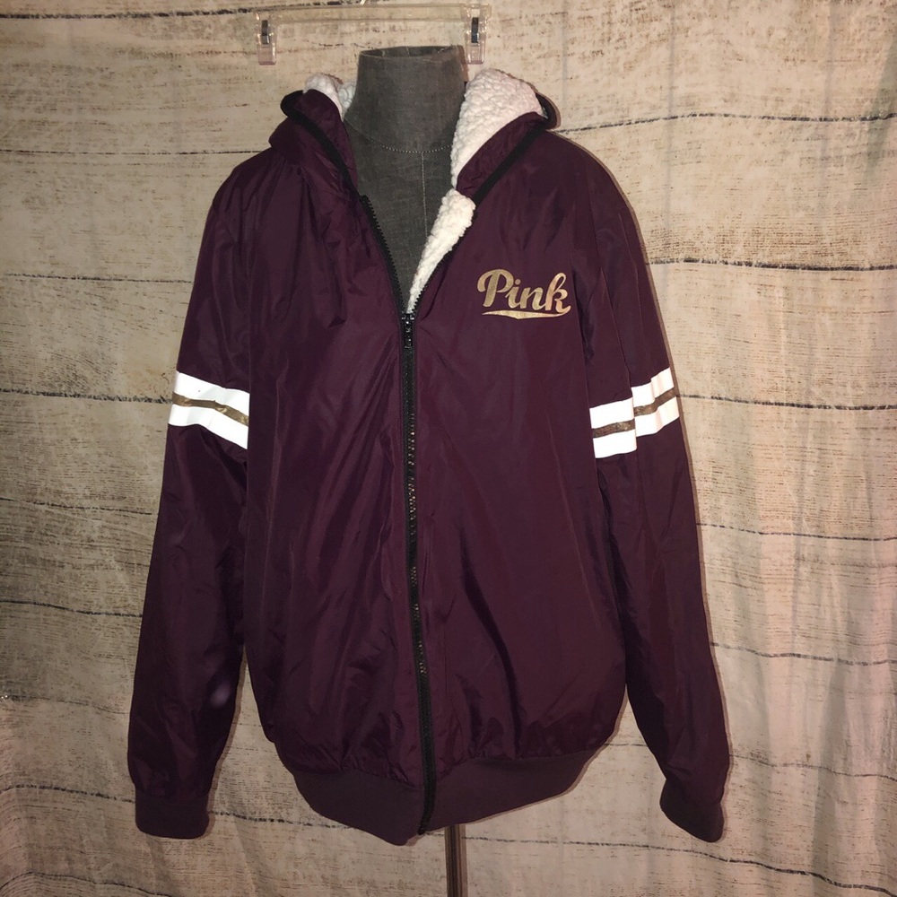 Victoria’s Secret PINK Sherpa Anorak Windbreaker